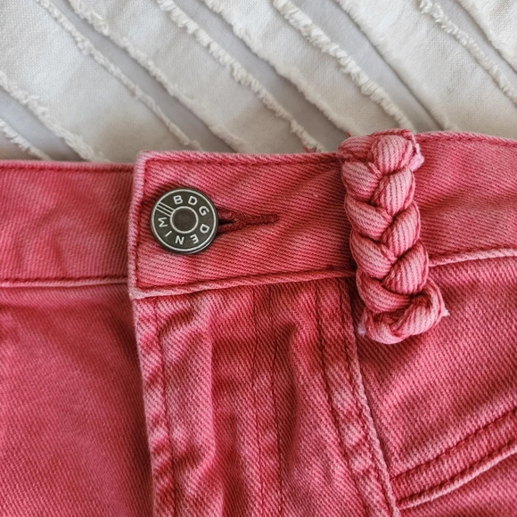 BDG coral denim shorts - Picture 7 of 14